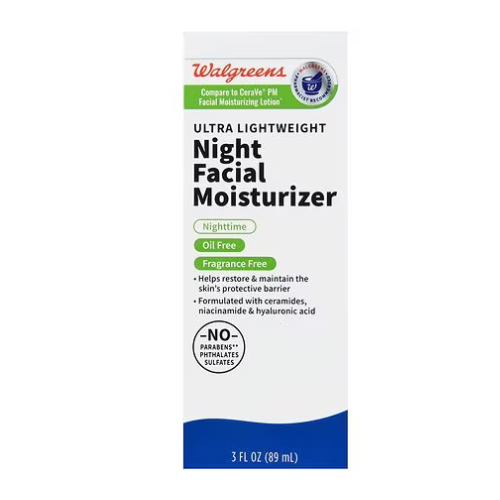 Walgreens (Night Facial Moisturizer)